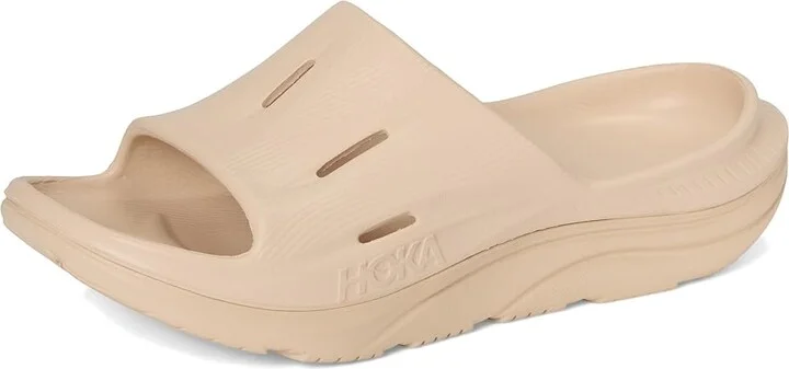 Hoka Ora Recovery Slide 3 Shoes Shifting Sand/Shifting Sand : Men's 10 - Women's 12 Medium - Image 5