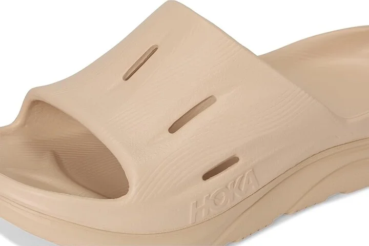 Hoka Ora Recovery Slide 3 Shoes Shifting Sand/Shifting Sand : Men's 10 - Women's 12 Medium - Image 7