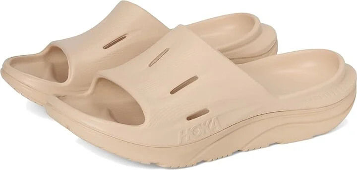 Hoka Ora Recovery Slide 3 Shoes Shifting Sand/Shifting Sand : Men's 10 - Women's 12 Medium