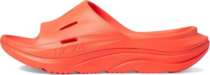 Hoka Ora Recovery Slide 3 Shoes Vibrant Orange/Vibrant Orange : Men's 11 - Women's 13 Medium - Image 5