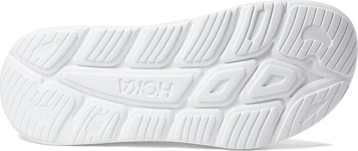 Hoka Ora Recovery Slide 3 Shoes White/White : Men's 10 - Women's 12 Medium - Image 2
