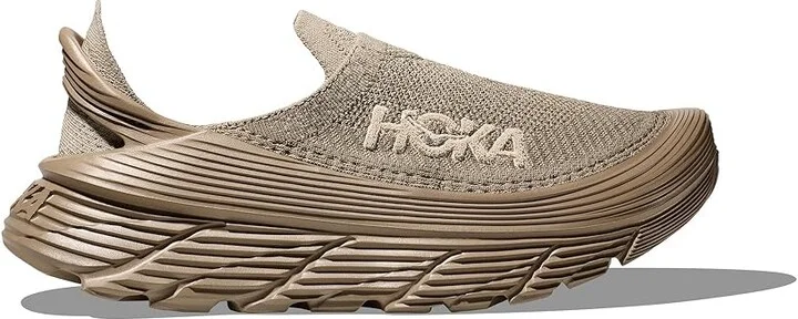 Hoka Restore TC Shoes Dune/Oxford Tan : Men's 6 - Women's 7 Medium, Textile - Image 6