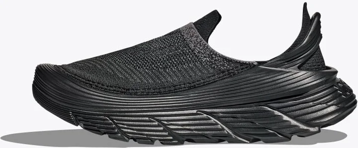 HOKA Restore TC Shoes in Black/Black - Image 8