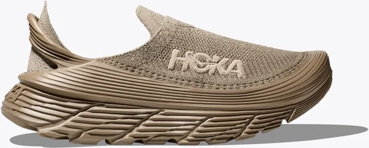 HOKA Restore TC Shoes in Dune/Oxford Tan