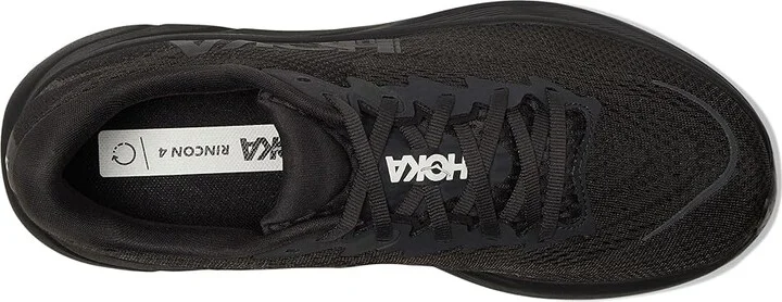 Hoka Rincon 4 Men's Running Shoes Black/Black : 12.5 D - Medium, Canvas - Image 2