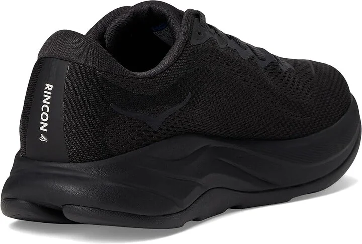 Hoka Rincon 4 Men's Running Shoes Black/Black : 12.5 D - Medium, Canvas - Image 4