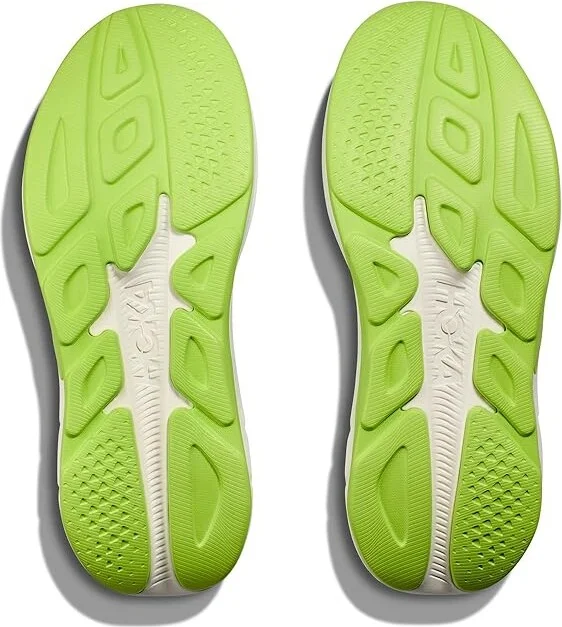 Hoka Rincon 4 Men's Running Shoes Cosmic Grey/Electric Aqua : 12 D - Medium, Canvas - Image 3