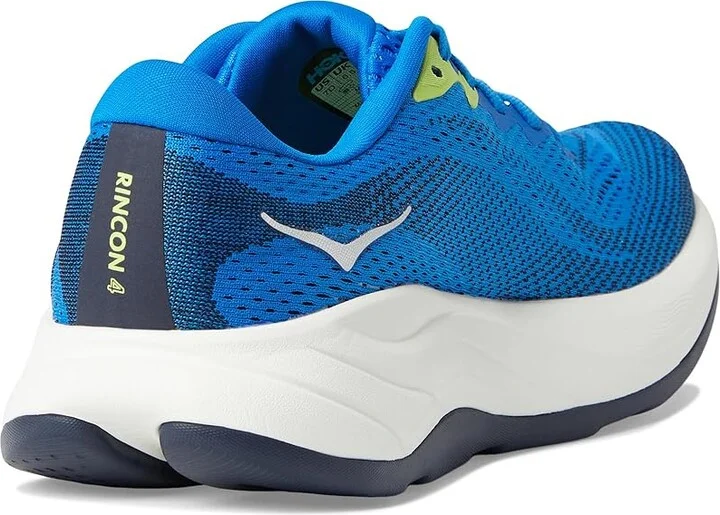 Hoka Rincon 4 Men's Running Shoes Electric Cobalt/Varsity Navy : 9.5 EE - Wide, Canvas - Image 4