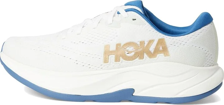 Hoka Rincon 4 Men's Running Shoes Frost/Gold : 11 D - Medium, Canvas - Image 6