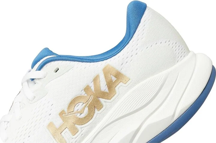 Hoka Rincon 4 Men's Running Shoes Frost/Gold : 11 D - Medium, Canvas - Image 7
