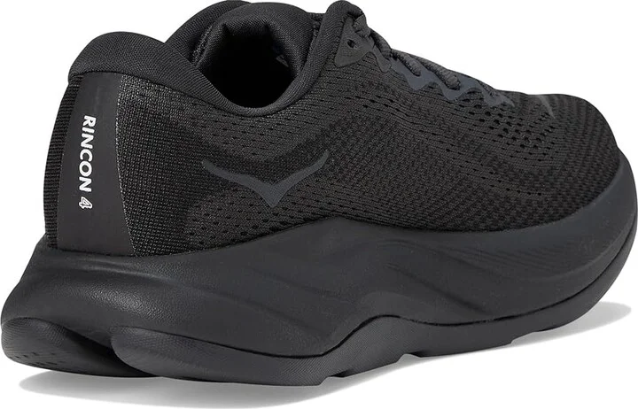 Hoka Rincon 4 Women's Running Shoes Black/Black : 10 D - Wide, Canvas - Image 4