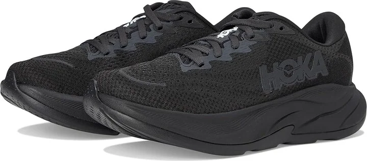 Hoka Rincon 4 Women's Running Shoes Black/Black : 10 D - Wide, Canvas