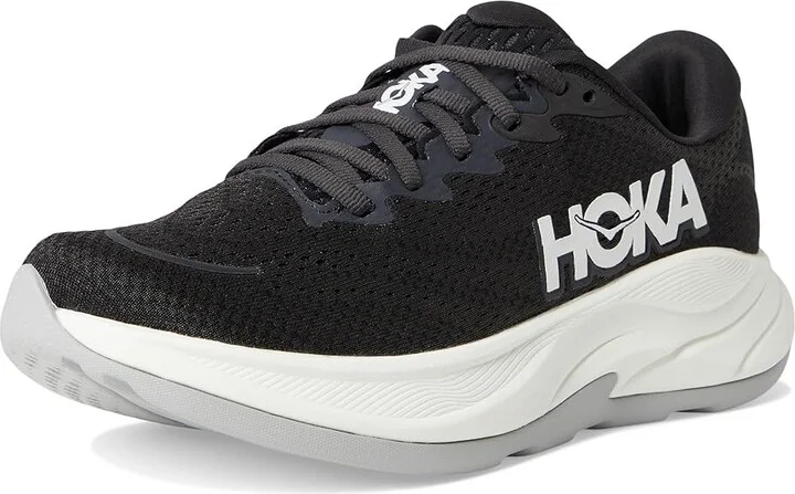 Hoka Rincon 4 Women's Running Shoes Black/White : 9.5 D - Wide, Canvas - Image 5