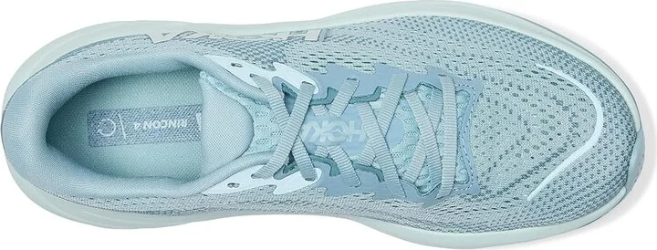 Hoka Rincon 4 Women's Running Shoes Druzy/Mountain Fog : 6 B - Medium, Canvas - Image 2