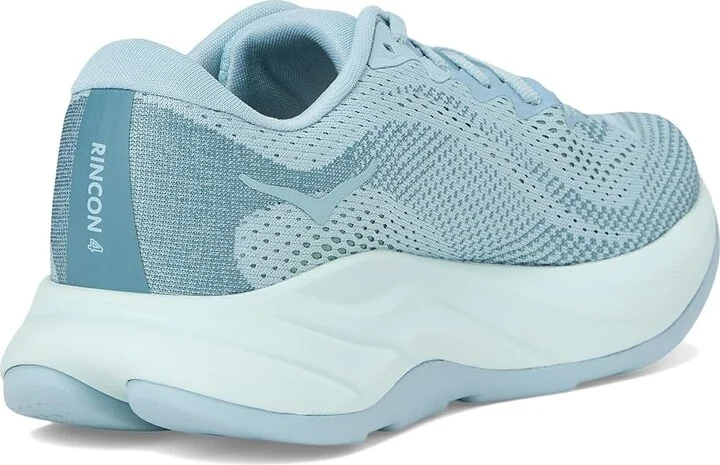 Hoka Rincon 4 Women's Running Shoes Druzy/Mountain Fog : 6 B - Medium, Canvas - Image 4