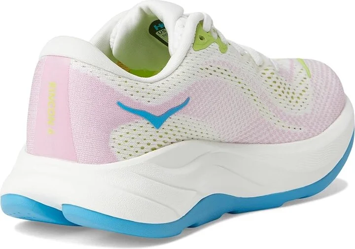 Hoka Rincon 4 Women's Running Shoes Frost/Pink Twilight : 7.5 B - Medium, Canvas - Image 4