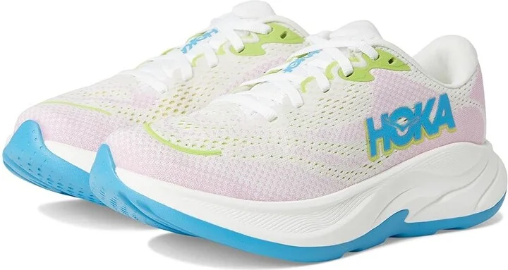 Hoka Rincon 4 Women's Running Shoes Frost/Pink Twilight : 7.5 B - Medium, Canvas