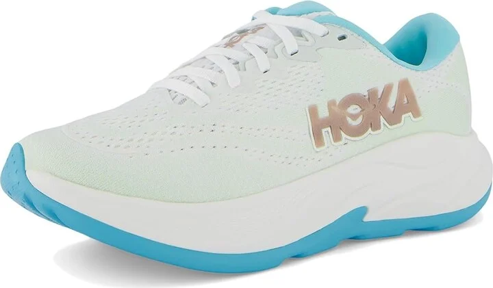 Hoka Rincon 4 Women's Running Shoes Frost/Rose Gold : 7 B - Medium, Canvas - Image 5