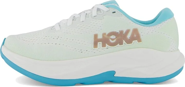 Hoka Rincon 4 Women's Running Shoes Frost/Rose Gold : 7 B - Medium, Canvas - Image 6