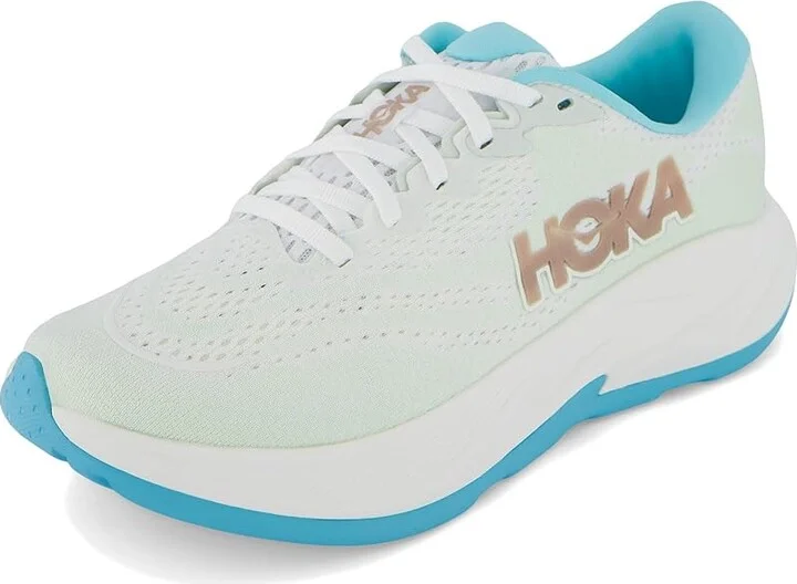 Hoka Rincon 4 Women's Running Shoes Frost/Rose Gold : 7 B - Medium, Canvas - Image 7