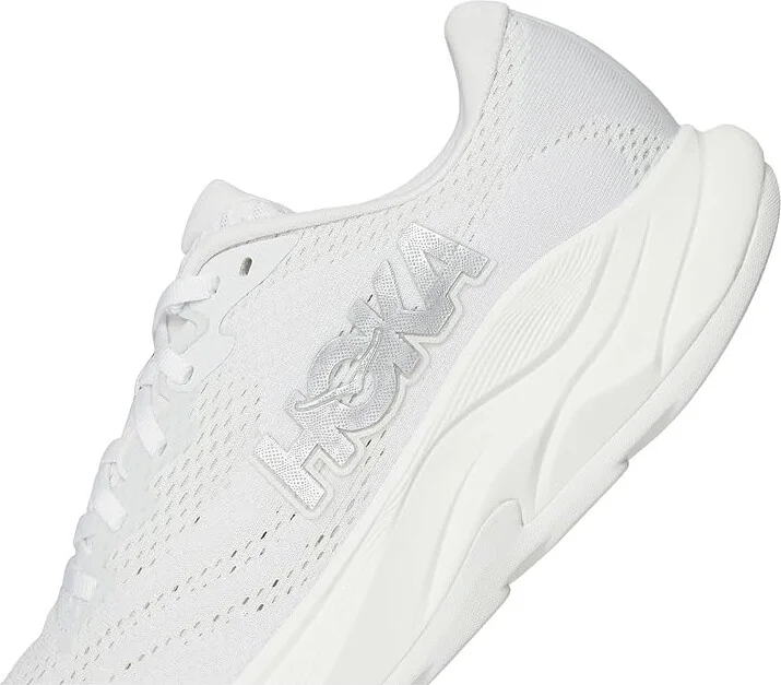 Hoka Rincon 4 Women's Running Shoes White/Silver : 8 B - Medium, Canvas - Image 7