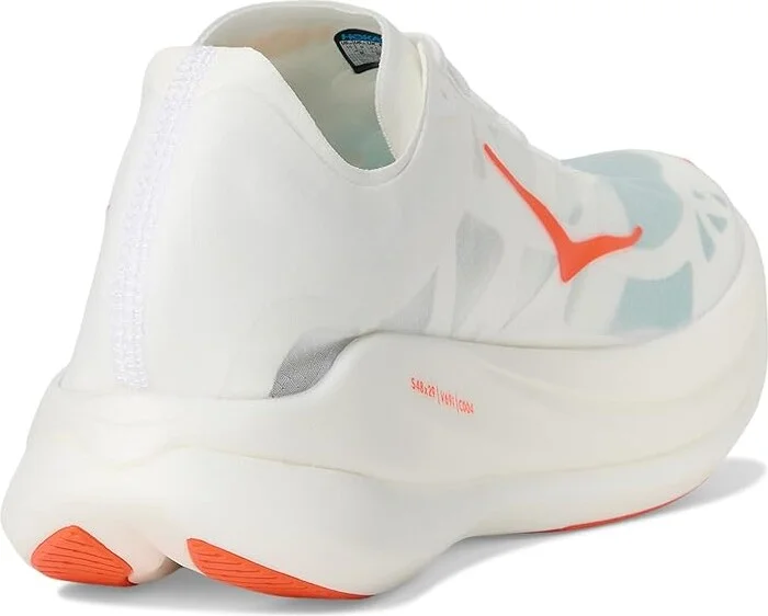 Hoka Rocket X 2 Running Shoes Lava : Men's 6 - Women's 7 Medium, Canvas - Image 4