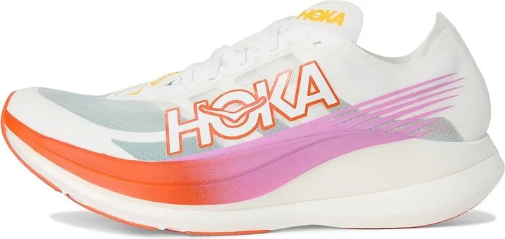 Hoka Rocket X 2 Running Shoes Lava : Men's 6 - Women's 7 Medium, Canvas - Image 6
