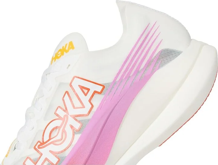 Hoka Rocket X 2 Running Shoes Lava : Men's 6 - Women's 7 Medium, Canvas - Image 7