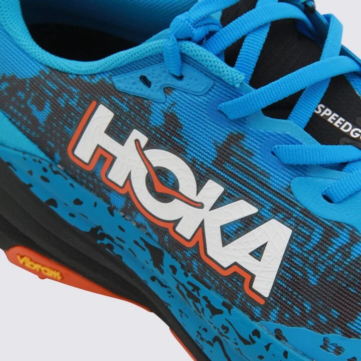 Hoka Skyward Blue And Black Speedgoat 6 Sneakers - Image 4
