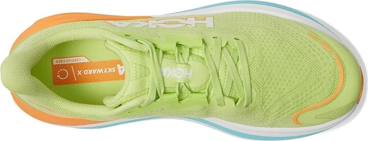 Hoka Skyward X Men's Shoes Lettuce/Cloudless : 8 D - Medium, Rubber/Synthetic - Image 2