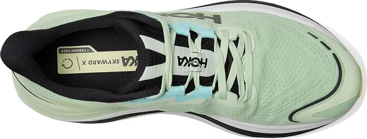 Hoka Skyward X Men's Shoes LUNA MOTH / BLACK : 9.5 D - Medium, Rubber/Synthetic - Image 2