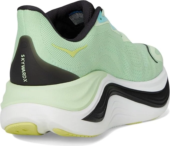 Hoka Skyward X Men's Shoes LUNA MOTH / BLACK : 9.5 D - Medium, Rubber/Synthetic - Image 4
