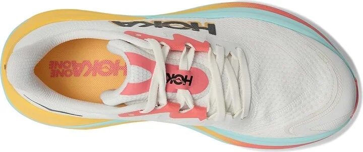 Hoka Skyward X Women's Shoes Blanc De Blanc/Swim Day : 8.5 B - Medium, Rubber/Synthetic - Image 2