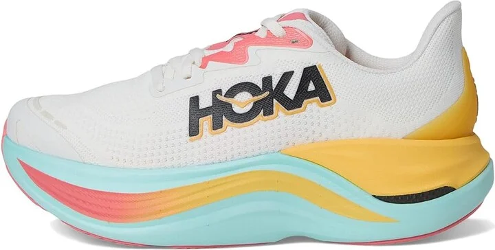 Hoka Skyward X Women's Shoes Blanc De Blanc/Swim Day : 8.5 B - Medium, Rubber/Synthetic - Image 6