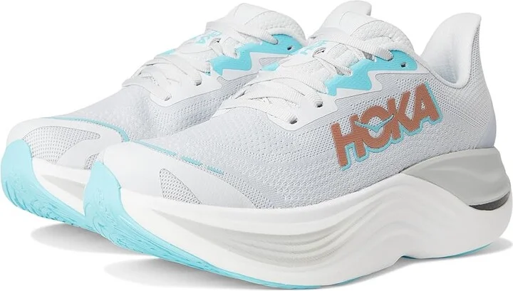 Hoka Skyward X Women's Shoes Cosmic Grey/Rose Gold : 7 B - Medium, Rubber/Synthetic