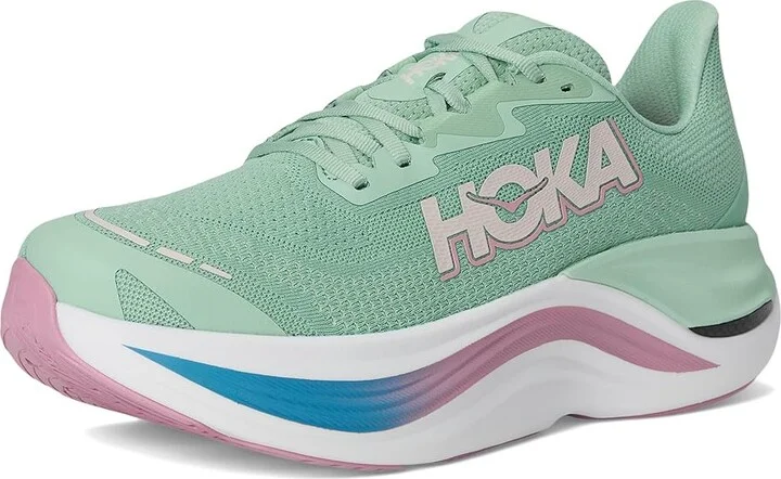 Hoka Skyward X Women's Shoes Jadeite/Dried Rose : 10 B - Medium, Rubber/Synthetic - Image 5