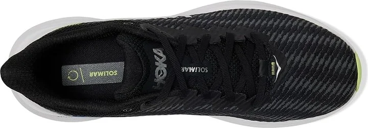 Hoka Solimar Men's Shoes Black/Lettuce : 11.5 D - Medium, Synthetic/Textile - Image 2