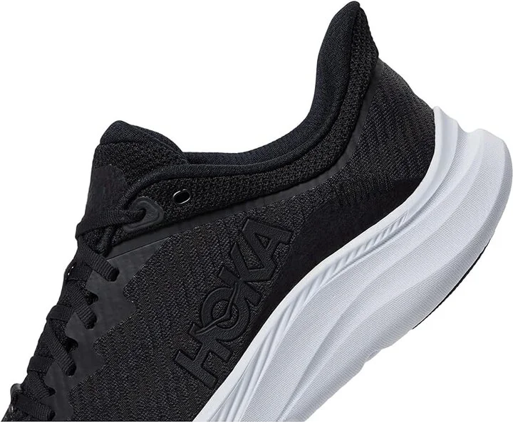 Hoka Solimar Men's Shoes Black/White : 12.5 EE - Wide, Synthetic/Textile - Image 4