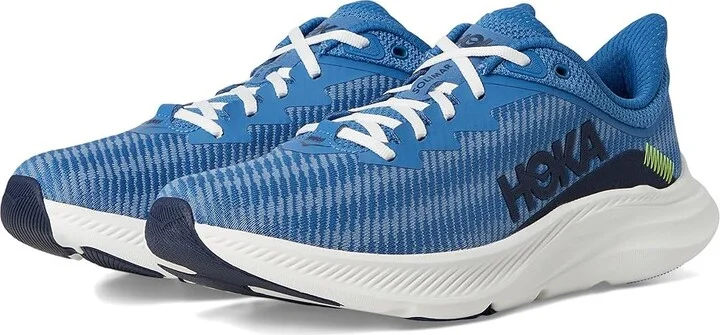 Hoka Solimar Men's Shoes Foggy Night/White : 9 D - Medium, Synthetic/Textile