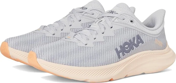 Hoka Solimar Women's Shoes Cosmic Grey/Tangerine Glow : 11 B - Medium, Synthetic/Textile