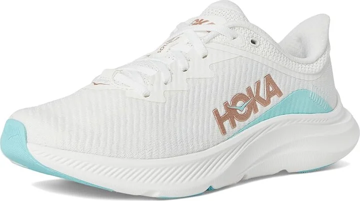 Hoka Solimar Women's Shoes Frost/Cloudless : 9.5 B - Medium, Synthetic/Textile - Image 5