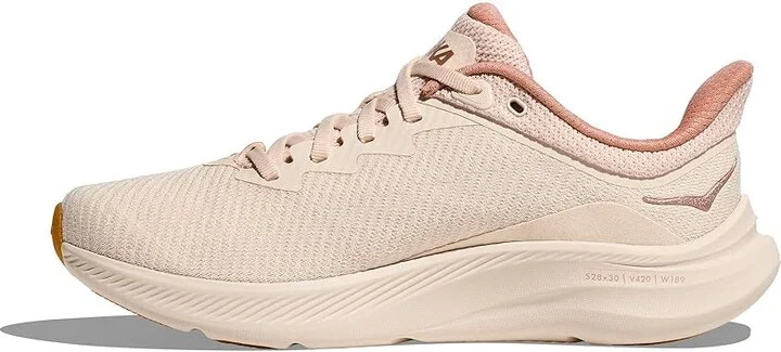 Hoka Solimar Women's Shoes Vanilla/Sandstone : 9.5 B - Medium, Synthetic/Textile - Image 5