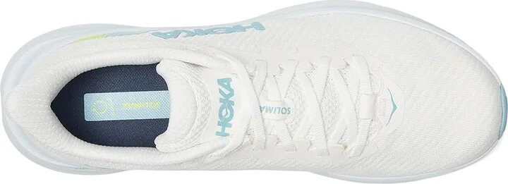 Hoka Solimar Women's Shoes White/Tundra Blue : 8 B - Medium, Synthetic/Textile - Image 2