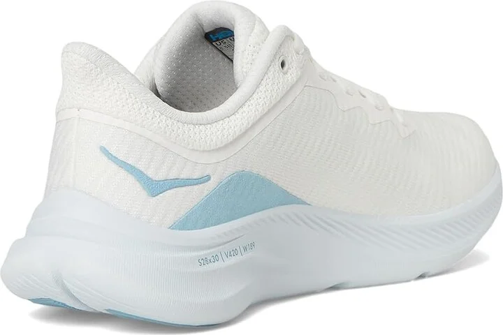 Hoka Solimar Women's Shoes White/Tundra Blue : 8 B - Medium, Synthetic/Textile - Image 4