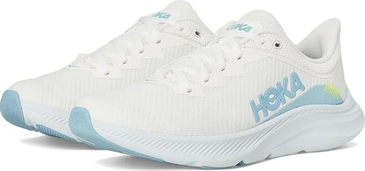 Hoka Solimar Women's Shoes White/Tundra Blue : 8 B - Medium, Synthetic/Textile