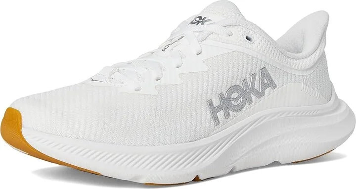 Hoka Solimar Women's Shoes White/White : 10 B - Medium, Synthetic/Textile - Image 5