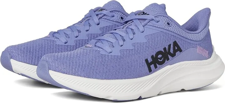 Hoka Solimar Women's Shoes Wild Indigo/White : 7.5 B - Medium, Synthetic/Textile