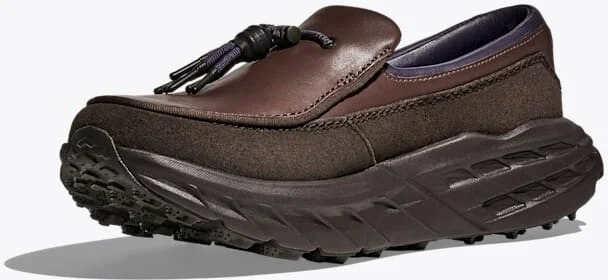 HOKA Speed Loafer Shoes in Walnut/Cast Iron - Image 3
