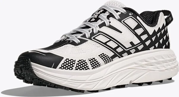 HOKA Speedgoat 2 Shoes in Black/Frost - Image 3
