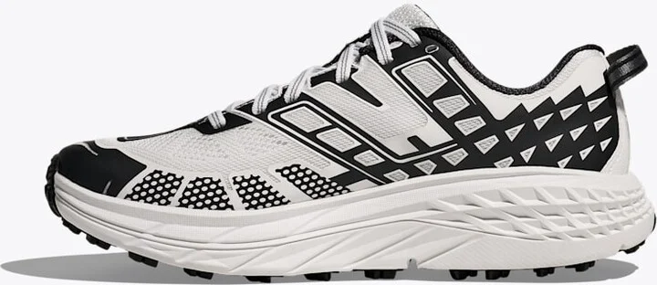 HOKA Speedgoat 2 Shoes in Black/Frost - Image 8